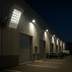 Halogen LED Naświetlacz Lampa 50W 4500lm Premium Reflektor Zewnętrzny 4000K