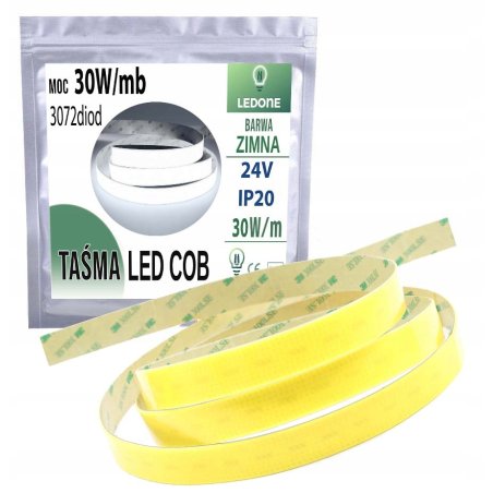 TAŚMA LED COB 24V super...