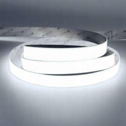 TAŚMA LED COB 24V super mocna 30W/m 3770lm/m NEON linia SZEROKA zimny CW 5m