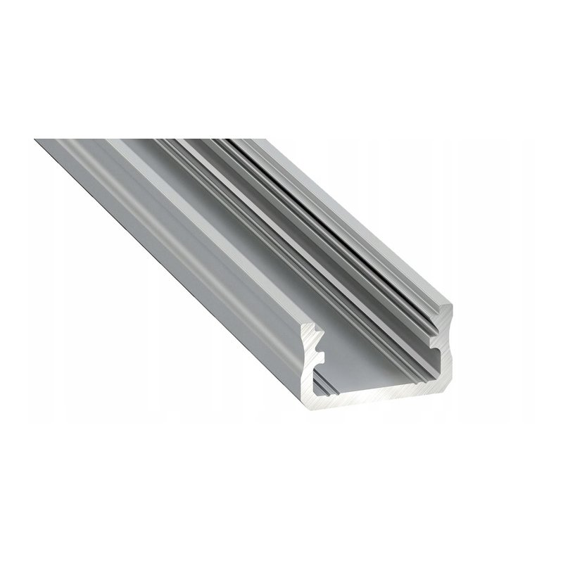 PROFIL ALUMINIOWY NAWIERZCHNIOWY typ A srebrny anodowany do taśm LED 3m