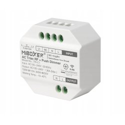 Ściemniacz kontroler MONO 100-240V AC 1.36A TRI-C1 Mi-Light + Push Dimmer