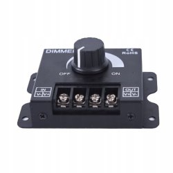Ściemniacz do led z pokrętłem dimmer 12-24V 30A