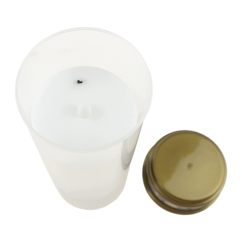 ZNICZ LED IP44 LAMPION MIGAJĄCY płomień na baterię WKŁAD do zniczy wys 21cm