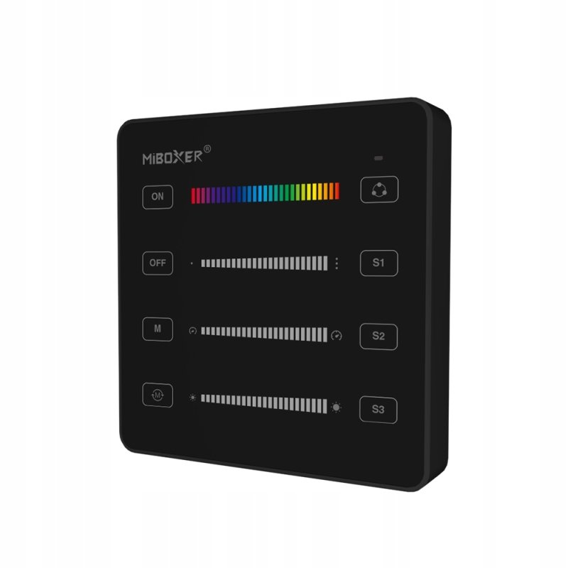 Panel Pilot Dotykowy RF B6B NAŚCIENNY do LED Cyfrowyh DIGITAL SPI 5-24V