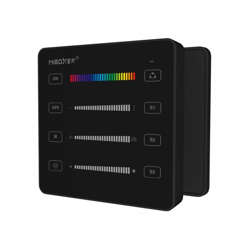 Panel Pilot Dotykowy RF B6B NAŚCIENNY do LED Cyfrowyh DIGITAL SPI 5-24V
