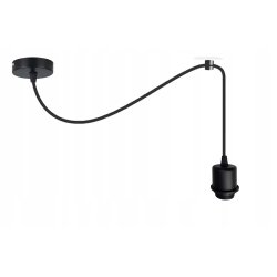 LAMPA sufitowa wisząca ZWIS Loft E27 PAJĄK Drewno