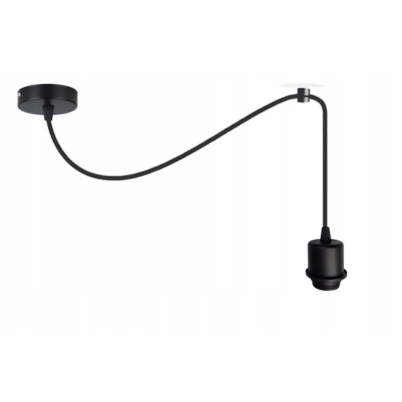 LAMPA sufitowa wisząca ZWIS Loft E27 PAJĄK Drewno