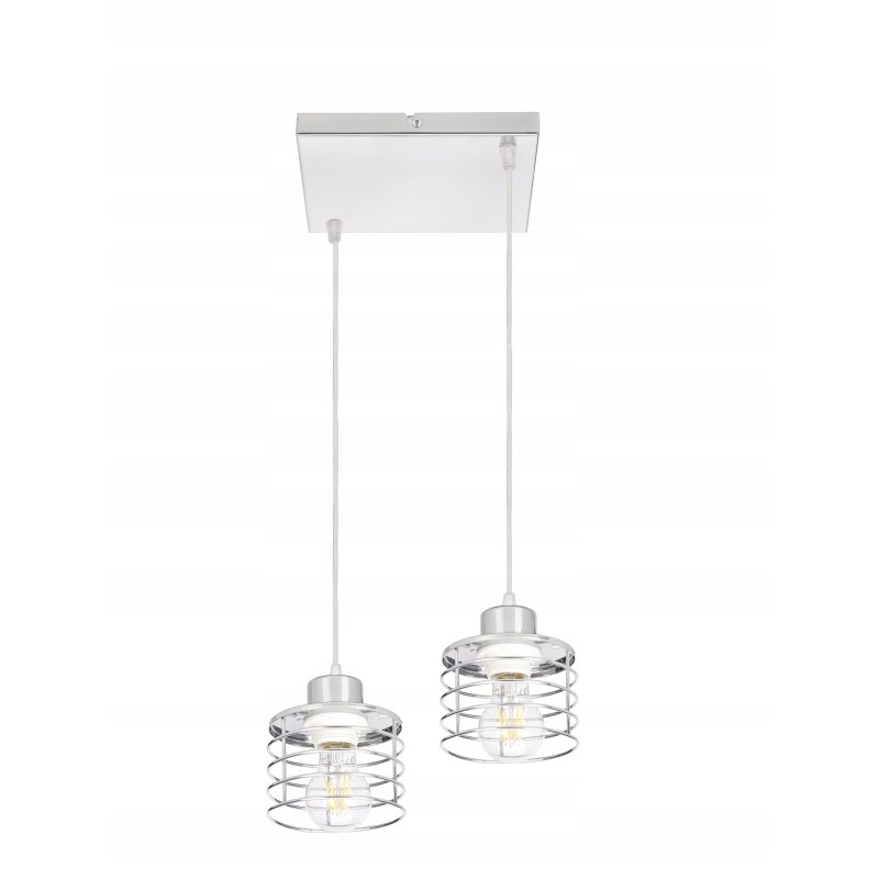 LAMPA wisząca sufitowa zwis Loft żyrandol drut E27