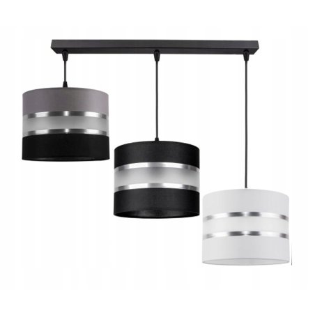 LAMPA SUFITOWA ZWIS ABAŻUR...