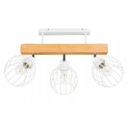 LAMPA drewniana belka...