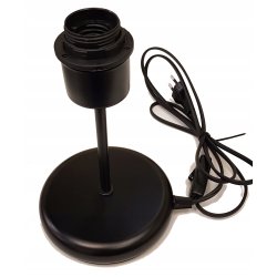 Lampka nocna Lampa stołowa loft na led E27 Drewno