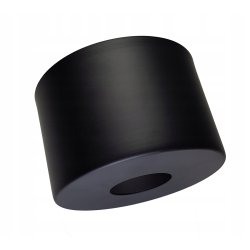 LAMPA wisząca sufitowa ŻYRANDOL ZWIS KUBEK CZARNY