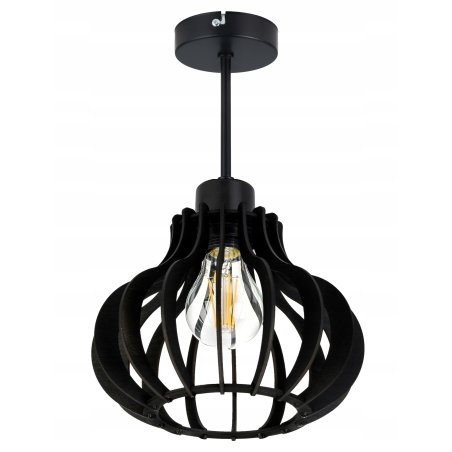 LAMPA WISZĄCA STAŁA CZARNA...