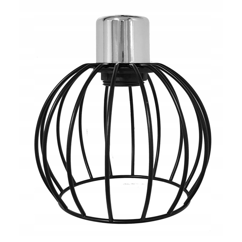 LAMPA plafon SUFITOWA ŻYRANDOL stały loft CHROM 3