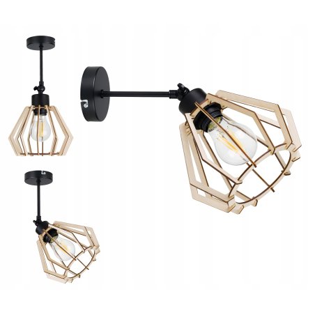 KINKIET ścienny LAMPA...