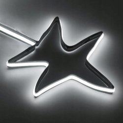 Taśma LED COB 24V 12W 8mm 528 d/mb Neon ZIMNY 1m z rolki 30m cięty co 1mm