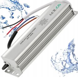 Zasilacz 24V 100W 4,15A wodoodporny taśm LED IP67 hermetyczny metal