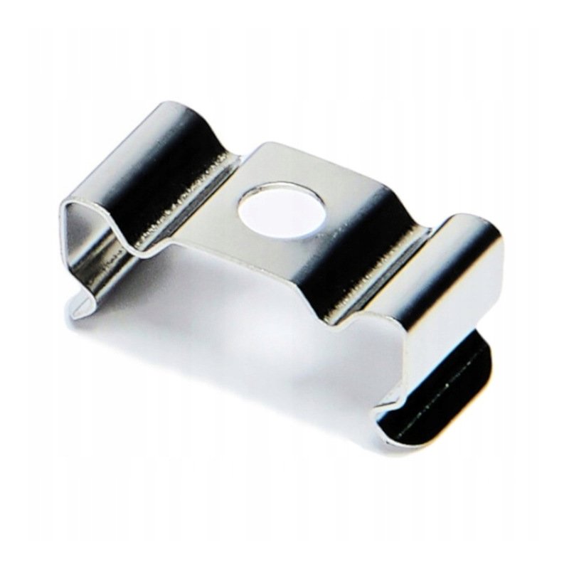PROFIL aluminiowy NAWIERZCHNIOWY czarny + KLOSZ CIEMNY zaślepki 2m do led