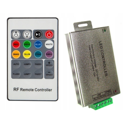 Sterownik /Kontroler RGB RF + pilot 20 taśm LED