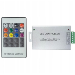 Sterownik /Kontroler RGB RF + pilot 20 taśm LED
