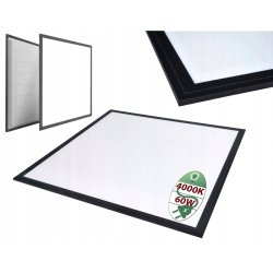 PANEL LED 60W 60x60 KASETON PLAFON LAMPA SUFITOWA amstrong 595 NEUTRAL PCV