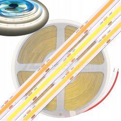 Taśma LED COB DEKORACYJNA 24V 5W 320 diod na metr Neon biały Neutralny 1m