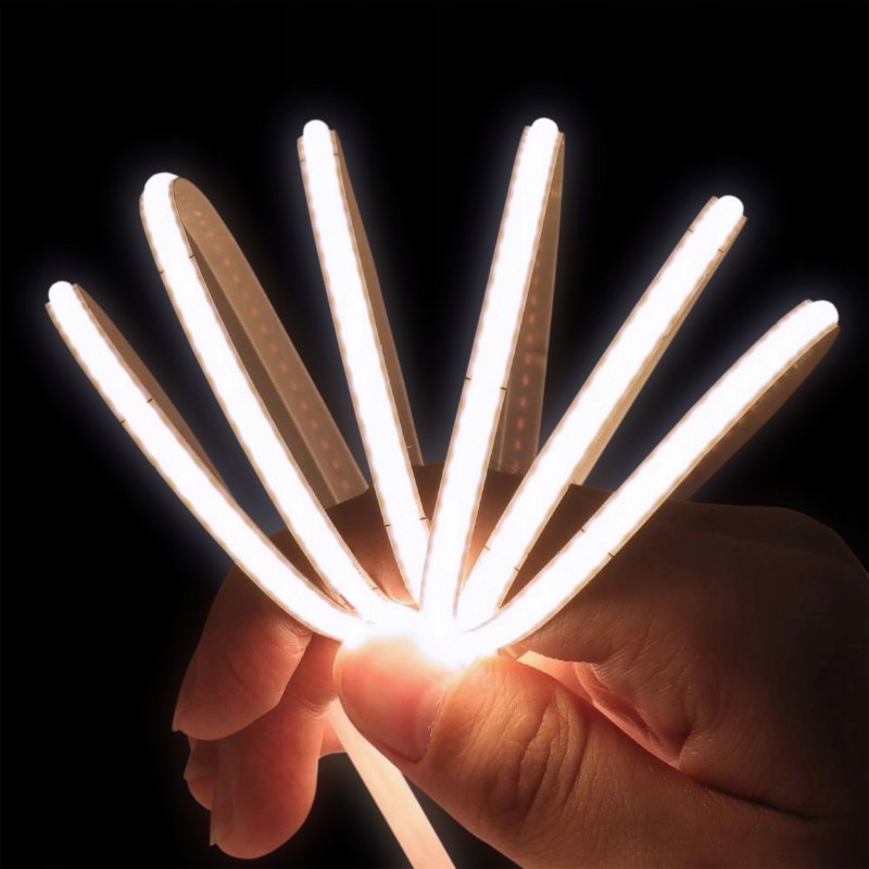 Taśma LED COB DEKORACYJNA 24V 5W 320 diod na metr Neon biały Neutralny 1m