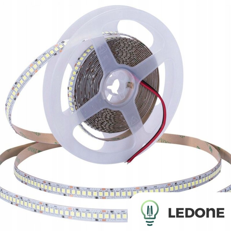 TAŚMA LED SUPER MOCNA PREMIUM 12V smd 2835 IP20 240diod/m NEUTRALNA 1m