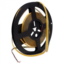 Taśma LED COB 24V 9W 8mm 480d/mb Neon CIEPŁY 1m FREE CUT cięta co 1mm