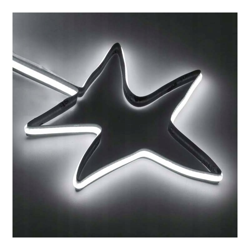 Taśma LED COB 24V 9W 8mm 480d/mb NeonZIMNY 1m FREE CUT cięta co 1mm