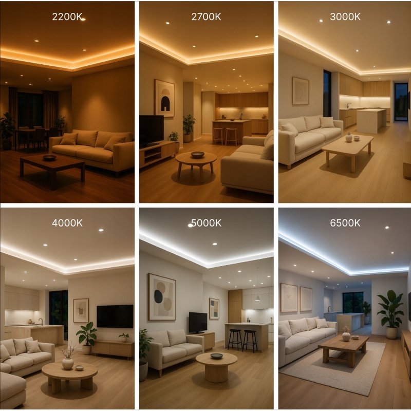 Taśma LED COB 24V 9W 8mm 480d/mb NeonZIMNY 1m FREE CUT cięta co 1mm