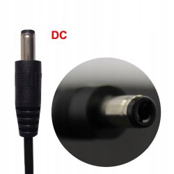 ZASILACZ WTYCZKOWY IMPULSOWY 24V 1A 24W wtyczka kabel DC do Taśm LED RGB
