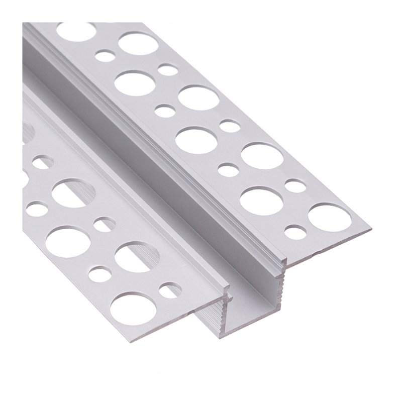 PROFIL ALU taśm LED do płyt karton-gips + KLOSZ 2m