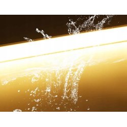 Taśma LED COB 24V 480 d. 3000K 10W/m IP68 5m do sauny basenu oczka wodnego
