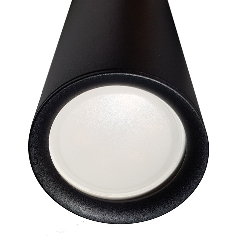 OPRAWA NATYNKOWA fi60 Spot TUBA 17cm na LED GU10 czarna