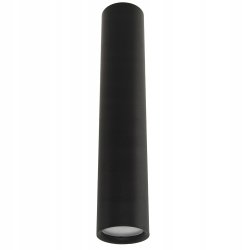 LAMPA WISZĄCA ZWIS żyrandol sufitowa TUBA 50cm na GU10 czarna