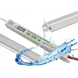 Zasilacz napięciowy 24V 24W 1A IP67 WODOODPORNY ultra slim do taśm LED