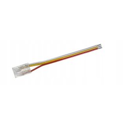 2x Złączka LED MONO CCT COB DIGITAL taśm cyfrowych 3 PIN 10mm łącznik kabel