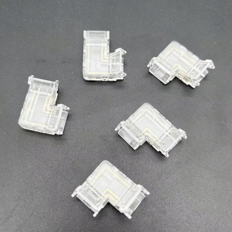2x Złączka do taśm LED COB CCT multiwhite IP20 10mm łącznik kątowy na 3 PIN