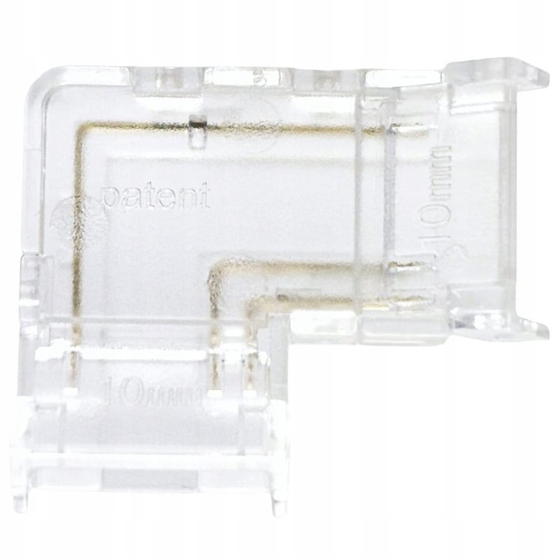 2x Złączka do taśm LED COB CCT multiwhite IP20 10mm łącznik kątowy na 3 PIN