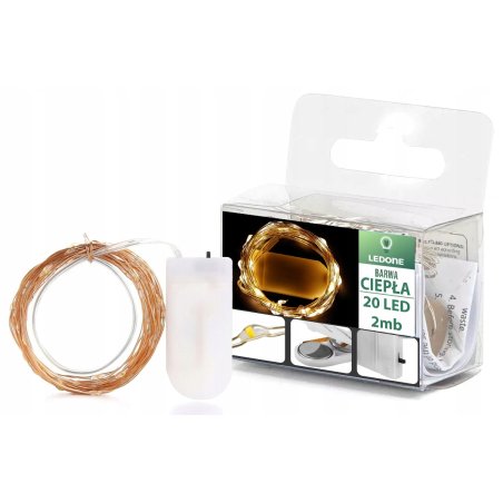 Lampki choinkowe CIEPŁE...