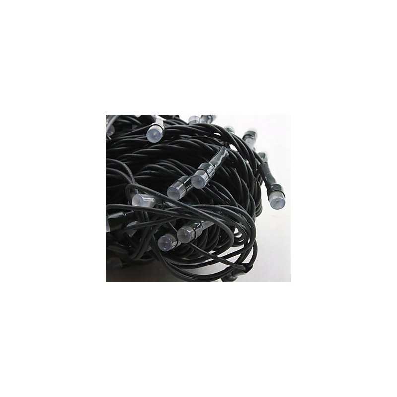 LAMPKI Choinkowe premium łańcuch 16m 200 LED biały zimny wewnętrzne ZIMNE