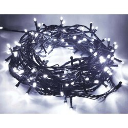 LAMPKI Choinkowe premium łańcuch 16m 200 LED biały zimny wewnętrzne ZIMNE