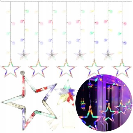 KURTYNA ŚWIETLNA lampki LED...