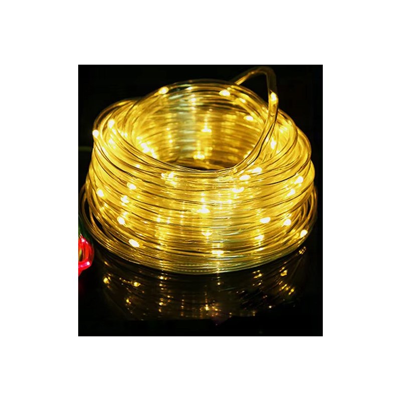 Wąż świetlny 300 LED SZNUR WW Lampki choinkowe zewnętrzne IP44 10m CIEPŁE