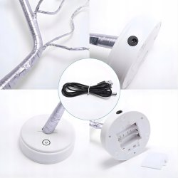 Drzewko Świąteczne Choinka 108 Led MULTIKOLOR Bonsai 50cm Dekoracja Ozdoba