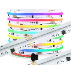Taśma led COB RGBCCT 24V 840d 26W/m Magic Pixel Adresowalna WS2805 cyfrowa