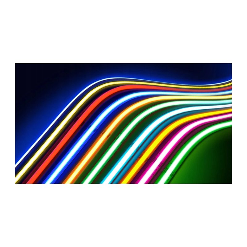 Taśma LED COB linia kolor RGB 24V 840diod 14,4w/m neon odcinek 1m