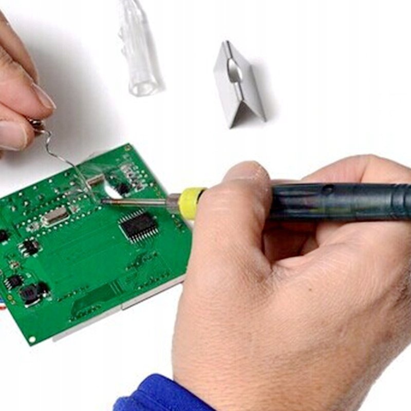 LUTOWNICA ręczna mini oporowa kolbowa na USB 8W 5V grot SMD do taśm led