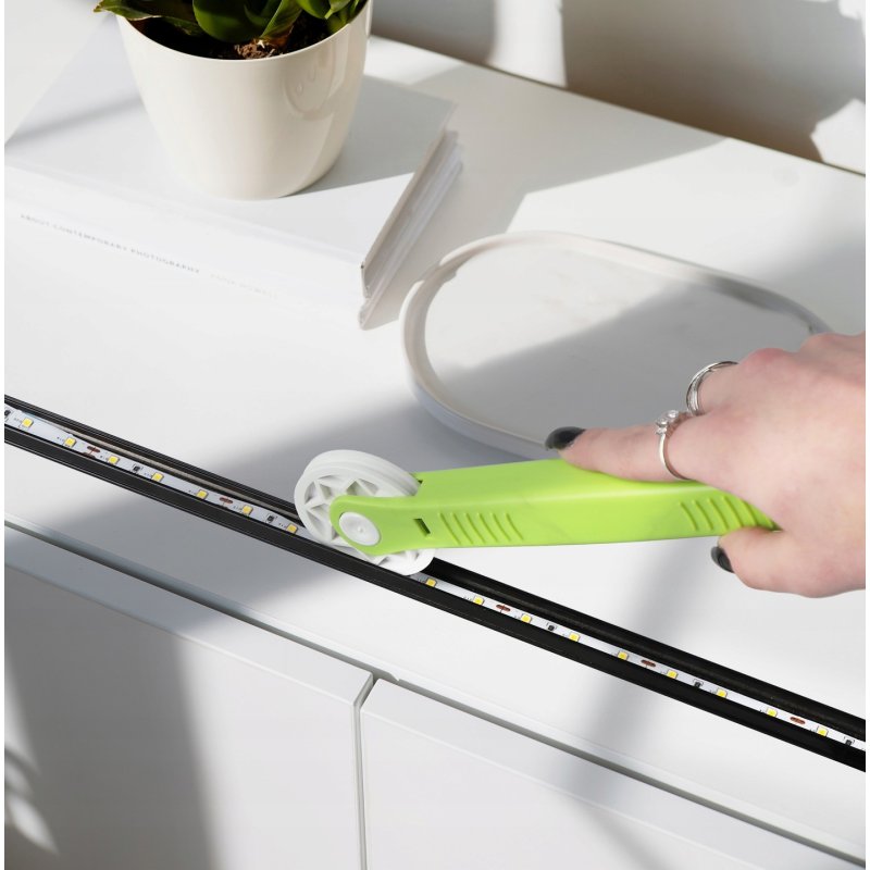 Radełko ROLKA do montażu taśm LED SMD COB 5mm 8mm 10mm 12V 24V w profil ALU